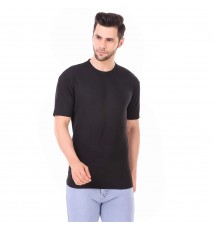 Fabstieve Men's Cotton Plain T-Shirts,  ( VK-216)